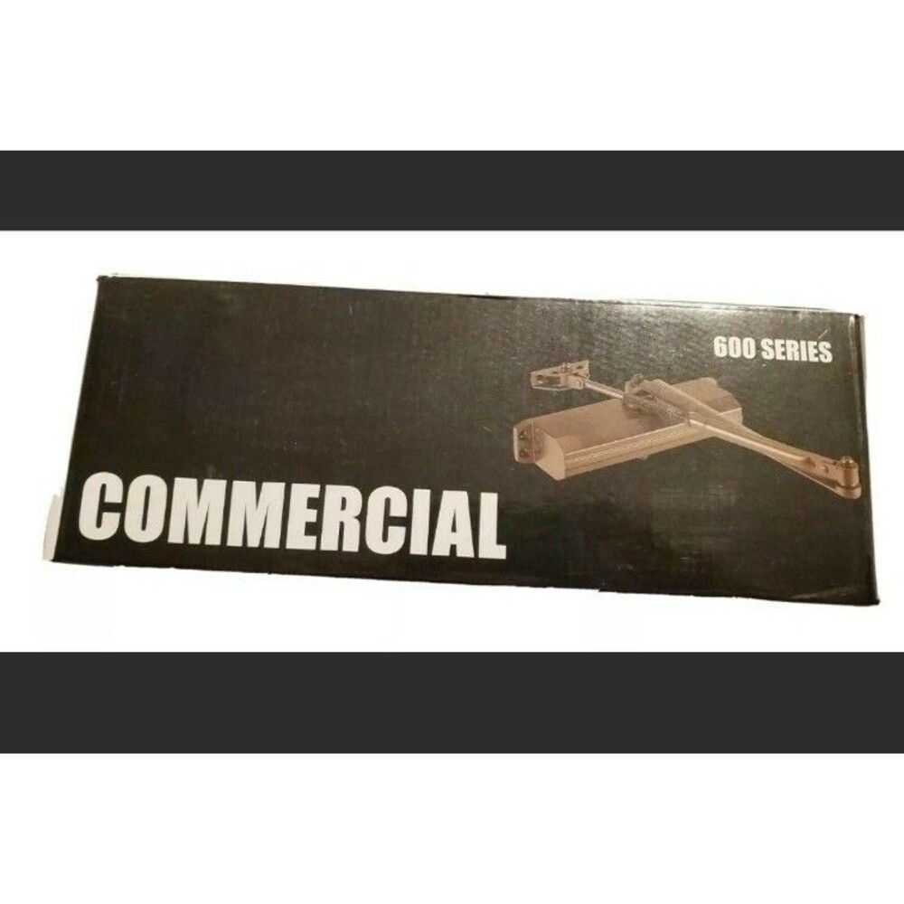 Tell 15644 PA Duro Commercial Door Closer 600 Series Dark Bronze Size 4 Parallel